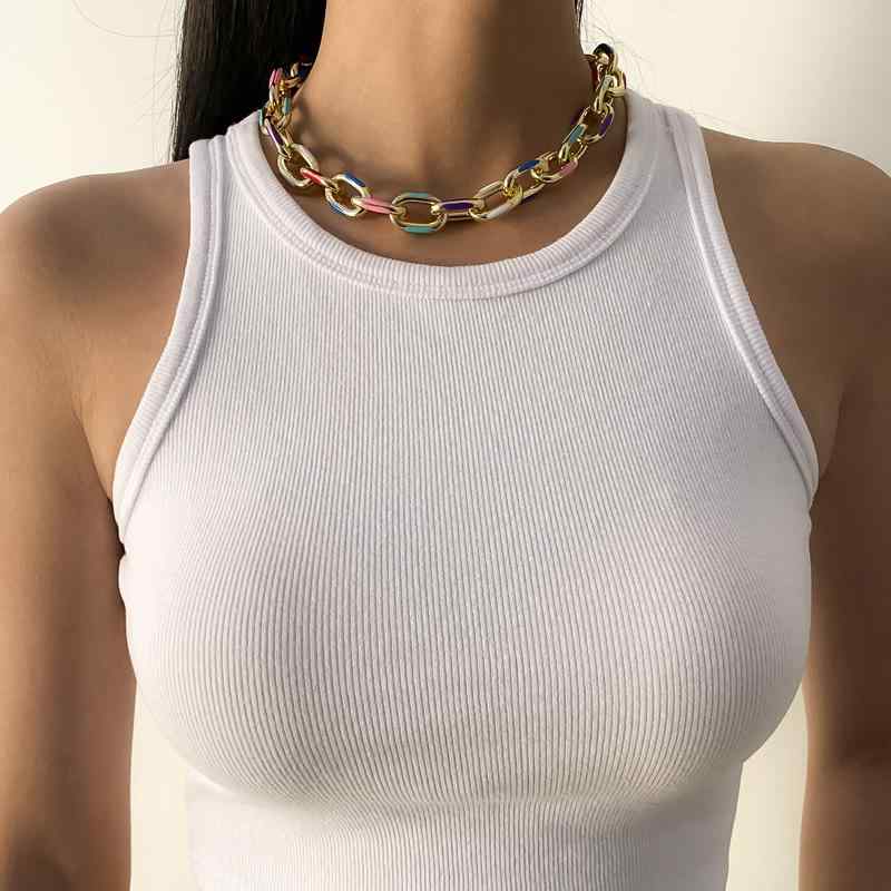 メンズ レディース チェーンネックレス ブレスレット おしゃれ きれい 豪華感 煌やか イベント フェス パーティー パフォーマンス ダンス コスチューム ステージ クラブ 映え