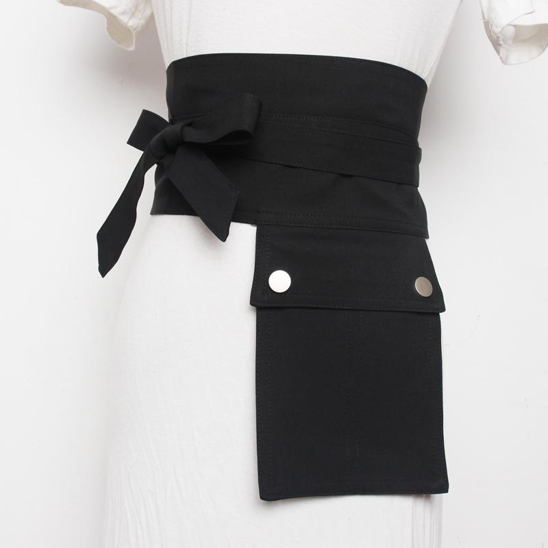 ベルト アメリカ ブラック レディース ファッション アクセサリー ベルト オールシーズン ウエスト バンド ワイド