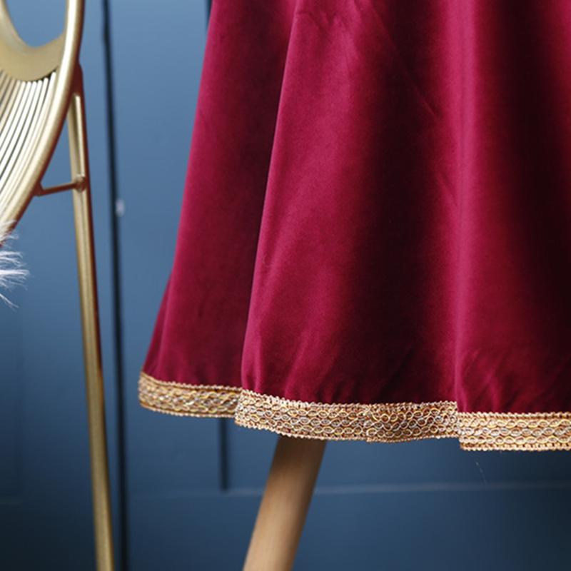 テーブルクロス 感 起毛 ラウンドテーブル エッジング ラグジュアリー ミニラウンドテーブル コーヒーテーブル