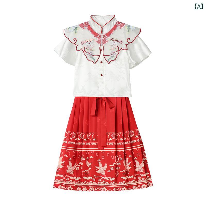 子供服 キッズ ファッション 男の子 女の子 チャイナ 制服風 カレッジ セットアップ 夏 カジュアル エスニック