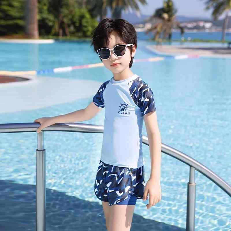 キッズ 水着 スイムウェア セットアップ 水泳 セット スポーツウェア スカート アウトドア 男の子 プール 海 衣料品 夏 子供