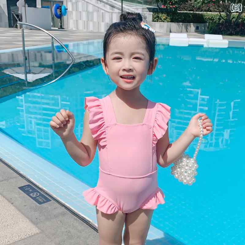 キッズ 水着 カバーオール スイムウェア 子供 女の子 夏 海 プール ビーチ 海水浴 ...