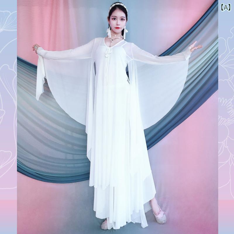 レディース エレガント 夏 チャイナ 白 スカート レディース 練習 パフォーマンス 衣装 大人 子供