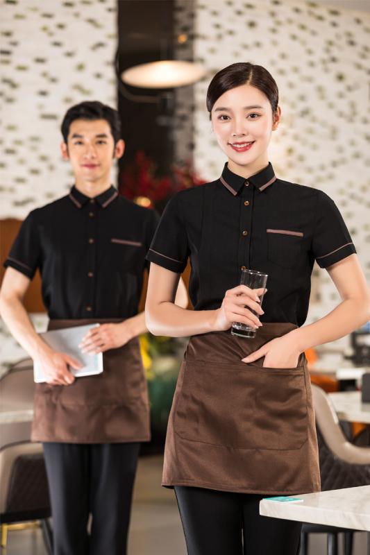 ユニフォーム 制服 作業着 おしゃれ ファッション 業務 ホテル フロント 職長 レディース 洋食屋 レストラン 鍋 料理店 ウェイター 夏 セット 大きめサイズ