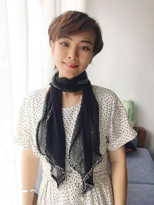 レディース ファッション アクセサリー 雑貨 ロング スカーフ 夏 薄手 ネック テクター シャツ 桑 小さめ スカーフ