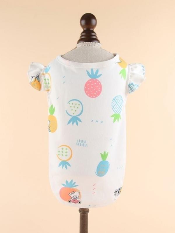 ペット服 犬猫 ウェア シャツ 服 かわいい ベスト 衣装 薄手 室内 散歩 外出 ルーム 室外 小型 夏