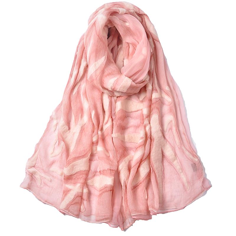 レディース スカーフ おしゃれ 春秋新 ウール 刺繍糸 二層 日焼け防止 スカーフ 韓国 ショール レディース 幅 63cm 長さ 195cm