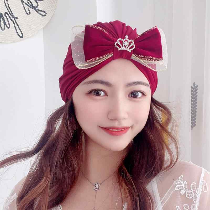 スイムキャップ レディース ファッション 夏 夏 韓国 水泳 帽子 スイミング キャップ おしゃれ クラウン リボン エレガント