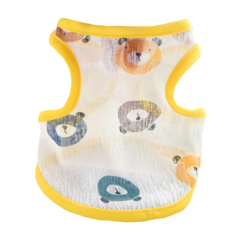 ペットグッズ 犬 ウェア 犬猫服 シャツ 服 脱落防止 汚れ防止 かわいい ベスト 衣装 薄手 室内 散歩 外出 ルーム 室外 夏 小型