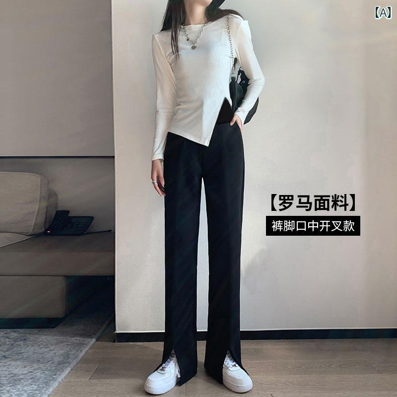 マタニティパンツ カジュアルパンツ ストレートパンツ カジュアル ゆったり 快適 夏 レディース マタニ..