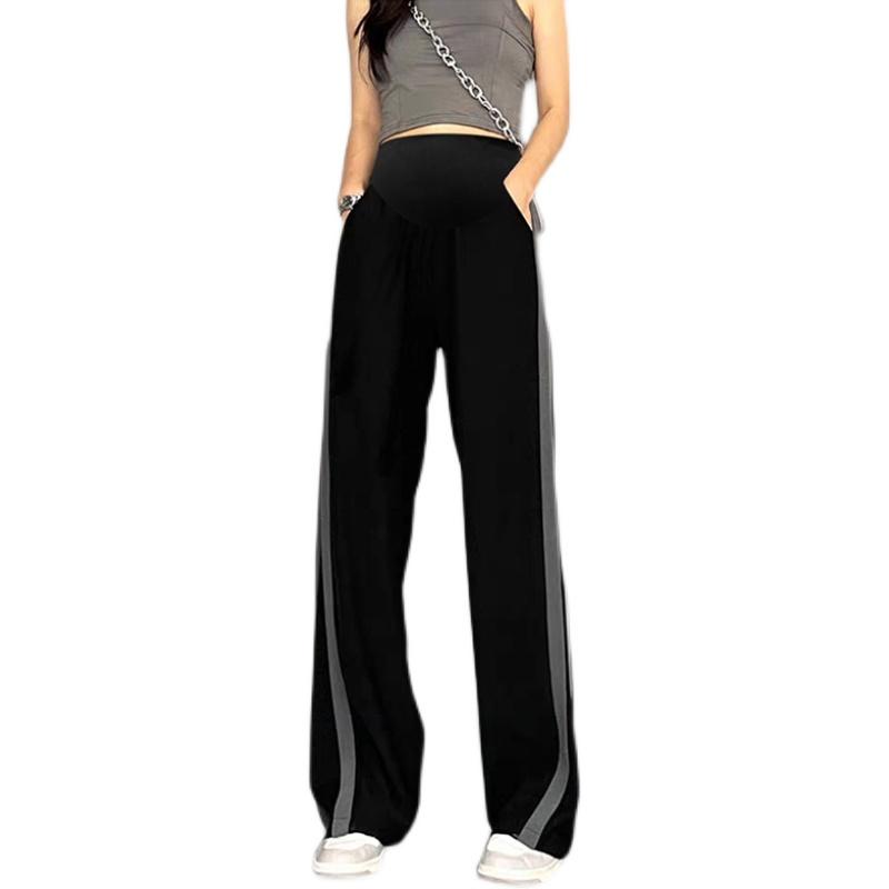 マタニティパンツ 夏 薄手 大きめサイズ ゆったり ワイドパンツ 妊娠初期 ボトムス カジュアル パンツ ..