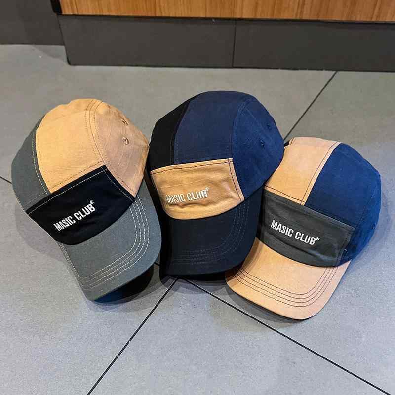 ベースボールキャップ カジュアル ワークウェア レトロ カラーブロック レディース オールシーズン 快..