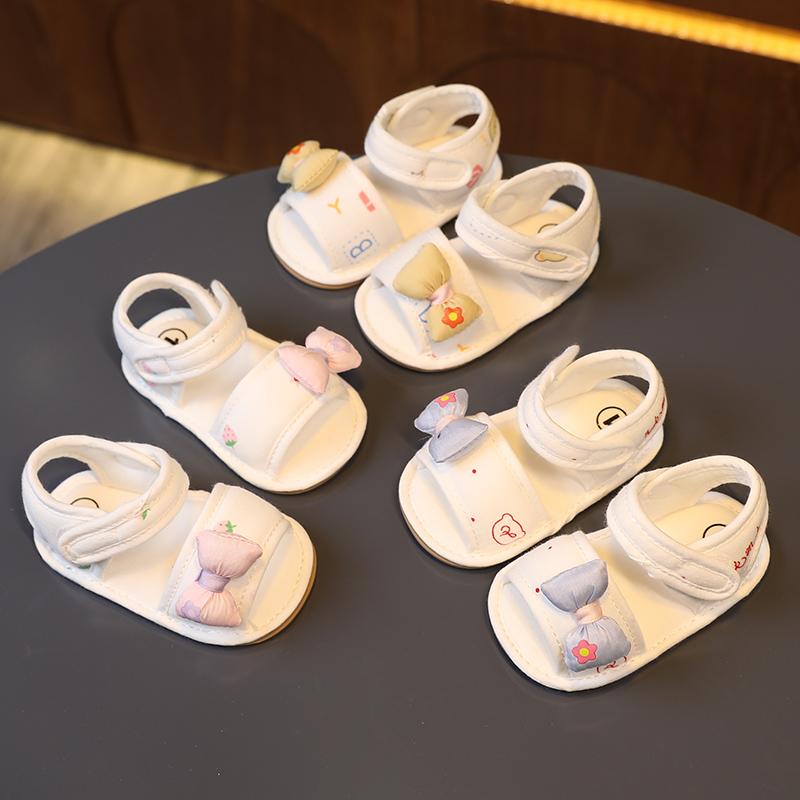 ベビー プリンセス ステップ イン シューズ キュート リボン かわいい 夏 サンダル トーテム フェアリー