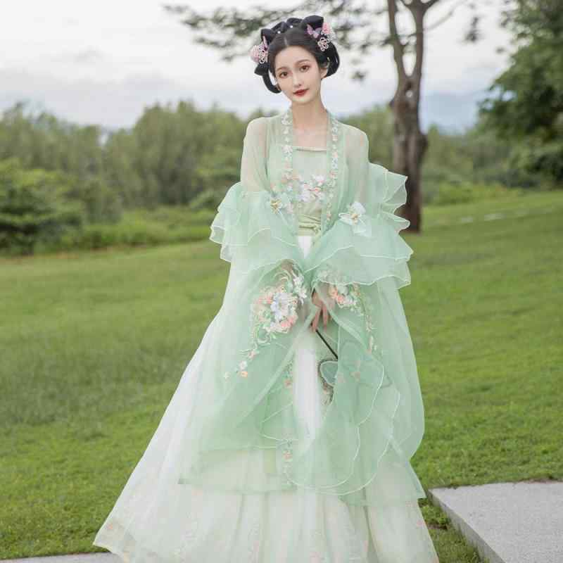 中華風 チャイナドレス ワンピース スリム ガール 漢服 アンダー シャツロング スカート レディース かわいい 衣料品 夏 レディース