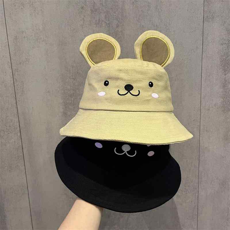 レディース 帽子 韓国 フィッシャーマン ハット 春夏 薄手 旅行 日焼け防止 カップル 学生 かわいい 耳..