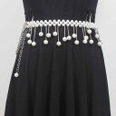 ベルト タッセル ウエスト チェーン