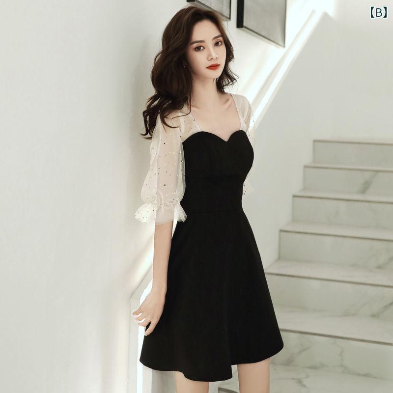 ドレス レディース イブニングドレス レディース 夏 リトル ブラック ドレス レディース ライト 通常 レディース 丈 ドレス レディース スカート 着 エレガント