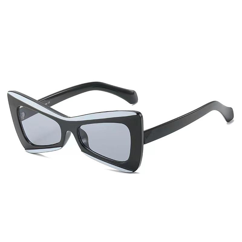 サングラス かっこいい レディース セッター スリム 三角 アメリカ ストリート 写真撮影 レトロ 蝶 形 小顔 クール カップル ユニセックス