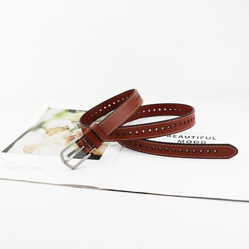 ベルト レディース レディース 革 夏 魅惑 牛革 ジーンズ 装飾 細 ファッション