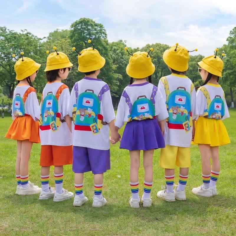 キッズ 男の子 女の子 夏 子供 衣装 フェイク オーバー オール 幼稚園 かわいい クラス パフォーマンス セットアップ