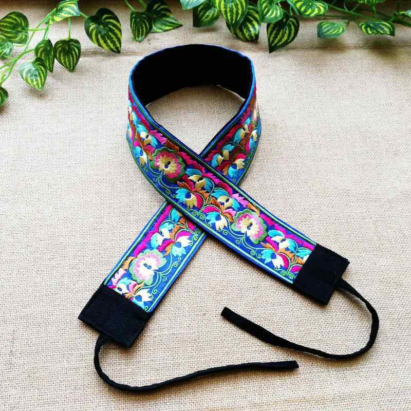 ベルト おしゃれ ファッション アクセサリー 花柄 刺繍 レディース ワイド ウエストマーク 装飾 エスニック レディース エスニック カジュアル カラフル レディース