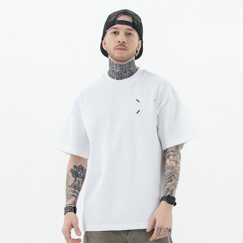 樂天商城 - Tシャツ 半袖 夏 ゆったり アメリカン ストリート スケーター メンズ カジュアル シャツ コットン素材 おしゃれ 刺繍 デジタル プリント メンズ 綿 シンプル ファッション