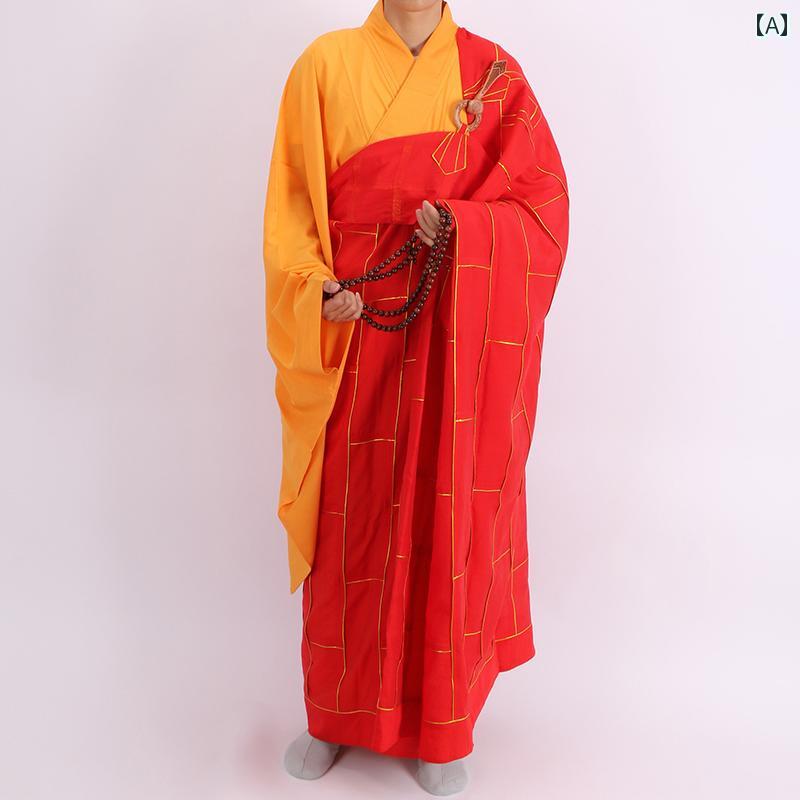 先祖 伝来 ローブ 麻 生地 厳粛 魔術師 修道士 服 夏 通気性 服