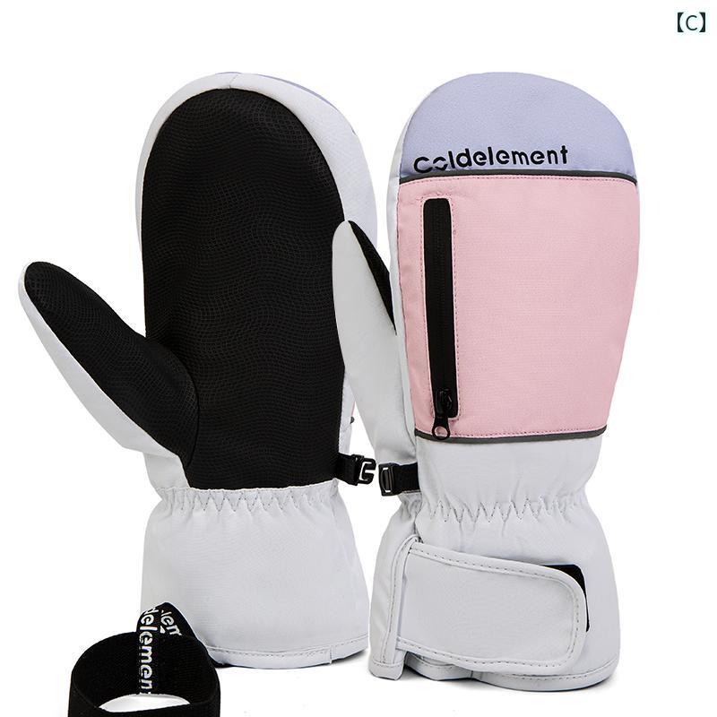レディース レディース スキー スノーボード ウェア 冬 アウトドア メンズ メンズ 手袋 グローブ ウィンター ファッション 防水 暖かい