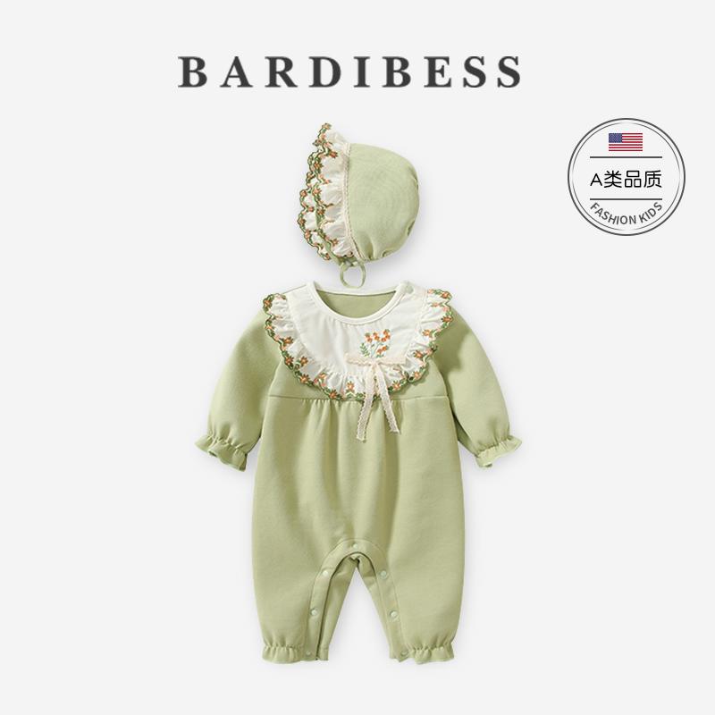 ベビー ロンパース ジャンプスーツ カバーオール 赤ちゃん品 おしゃれ ファッション 春秋 綿 プリンセ..