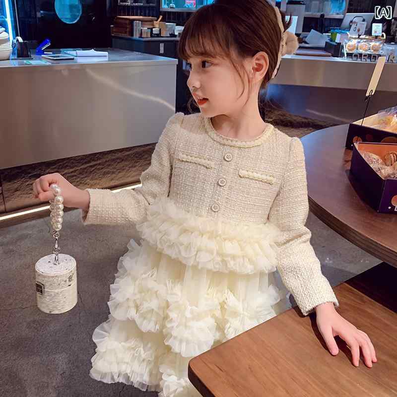 ワンピース ドレス プリンセス シンプル カジュアル かわいい キッズ 幼児 子供 キッズファッション 子供服 女の子 春