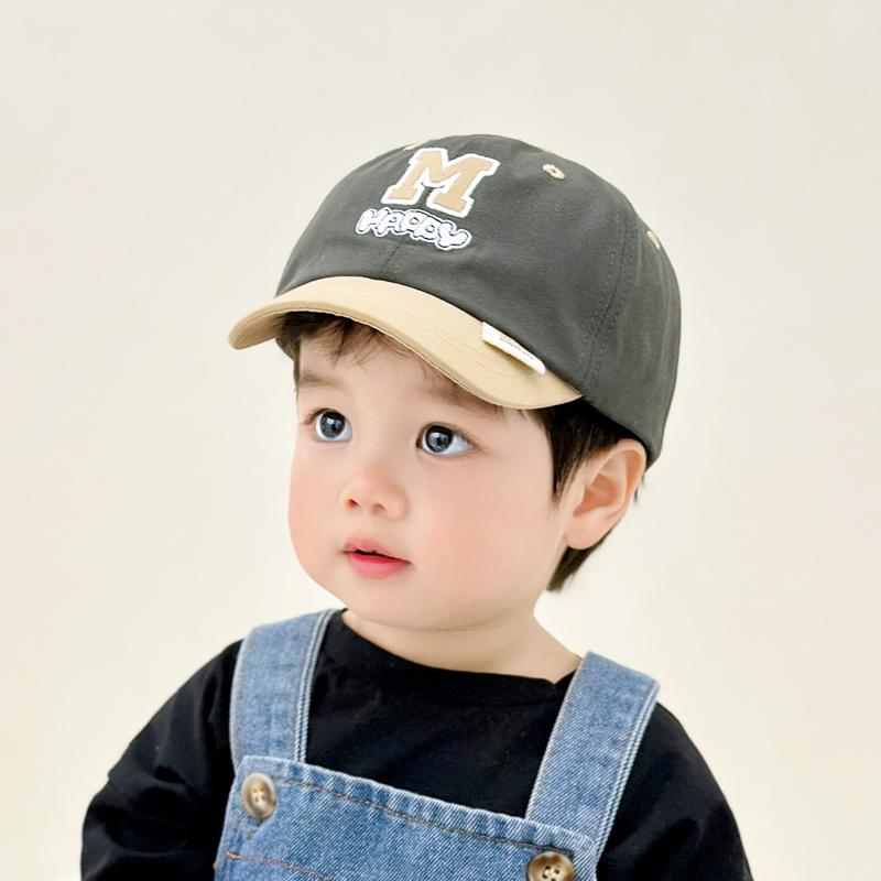 ベビー キッズ 帽子 日よけ ベースボールキャップ 野球帽 幼児 春 サンバイザー 男の子 女の子 日焼け..