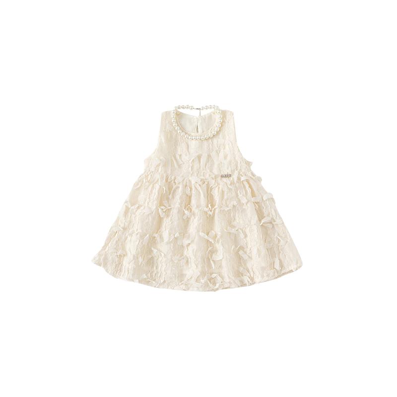 キッズファッション ドレス ワンピース ショート スカート ノースリーブ かわいい プリンセス 普段着 幼児 子供服 春
