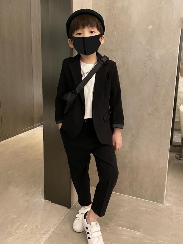 Other - 男の子 スーツ 春秋 ジャケット パンツ オールシーズン通 パーティー パフォーマンス シンプル カジュアル 子供 かっこいい