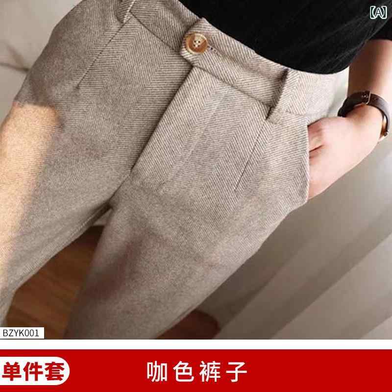 Other - 春秋 レディース ロングパンツ おしゃれ きれいめ かわいい 上品 豪華感 アップ 通勤 仕事 ビジネス オフィス イベント フェス デート ディナー 女子会 旅行 セレモニー 二次会 パーティー 韓国