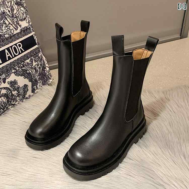 ブーツ チェルシーブーツ レディース シューズ ファッション シンプル カジュアル レジャー 通勤 通学 デイリー マルチシーン 春秋