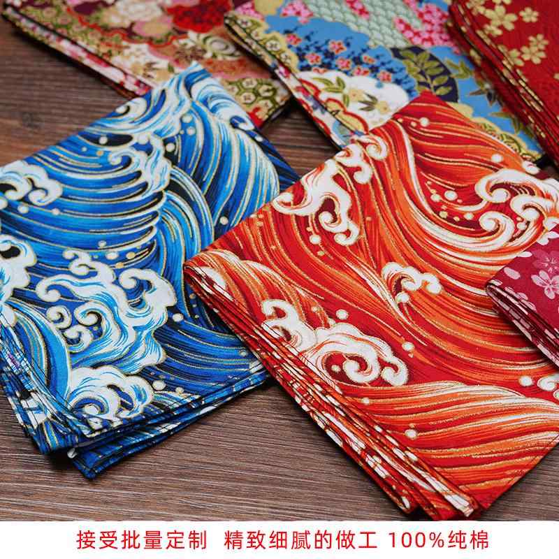 ふろしき ラッピング おしゃれ 和風呂敷 コットン ナプキン パッド 60×60cm 和柄 梅 桜 波模様 雑貨 ア..