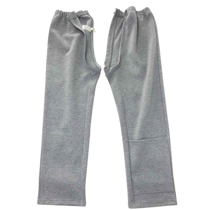 介護 パジャマ ズボンみ リハビリ パンツ 春秋 麻痺 クロッチレス パンツ 寝たきり 大人 秋 看護 介護 メンズ レディース 患者