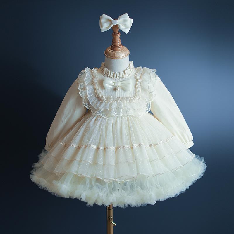 春 キッズ バースデー ドレス プリンセス セレモニー かわいい ドレス 豪華感 女の子 ドレス 子供 誕生日 ふわふわ プリンセスドレス 子供