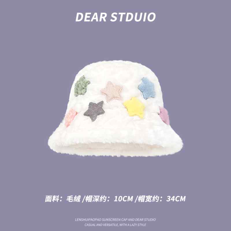 バケハ 白 ファー もこもこ ウサギ ニット 帽子 レディース 秋冬 厚手 暖かい 小顔効果 甘 カジュアル ..