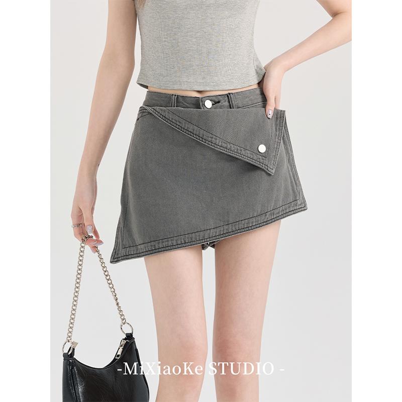 スカート ミニスカート デニムスカート 夏 キュート 通勤 通学 休日 レジャー ショッピング ホームウェア 快適コーデ レディース