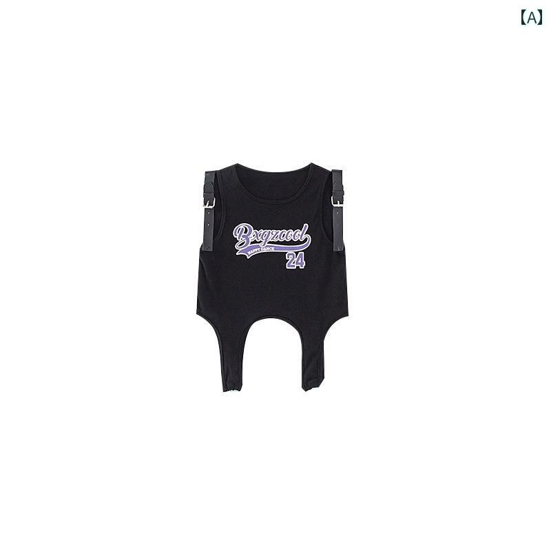 子供服 女の子 Tシャツ タンクトップ へそ出し パンツ 夏 コスチューム バンド ダ...