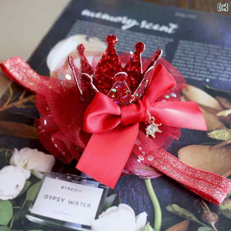 ベビー 髪飾り ヘアバンド ヘッドバンド かわいい 赤ちゃん 新生児 フォト撮影 アクセサリー 女の子 花 頭飾り プリンセス バンド おしゃれ キュート