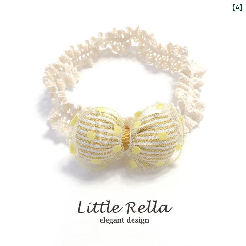 ベビー ヘアバンド リボン ヘッドバンド かわいい フォト撮影 おかけ 赤ちゃん 綿入り 新生児 ヘッド ..