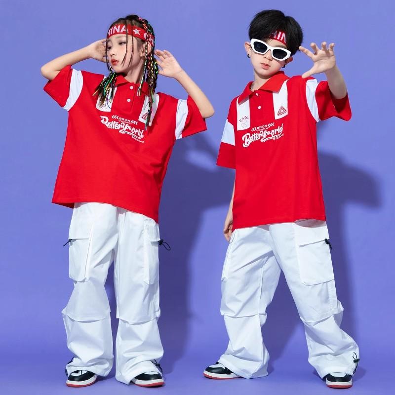 子供服 女の子 男の子 Tシャツ パンツ コスチューム バンド ダンス ヒップホップ ...