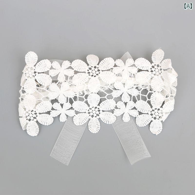 ヘアバンド ベビー ヘッドバンド フォト 撮影 かわいい 髪飾り 出産祝い 韓国 赤ちゃん 白 レース カチューシャ 新生児 女の子 プリンセス ヘア アクセサリー