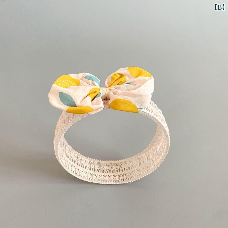 ヘッドバンド リボン ベビー かわいい 髪飾り 韓国 ヘア バンド ヘア アクセサリー...
