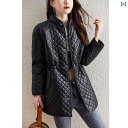 レディース アウター カジュアル 婦人服 コート 冬 丈 ゆったり 韓国 コットンコート ジャケット 軽量