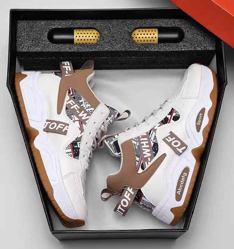 カジュアル シューズ おしゃれ メンズ シューズ 秋冬 中学生 ハイカット 足首暖かい スポーツシューズ メンズ ランニングシューズ マラソン(4.0)