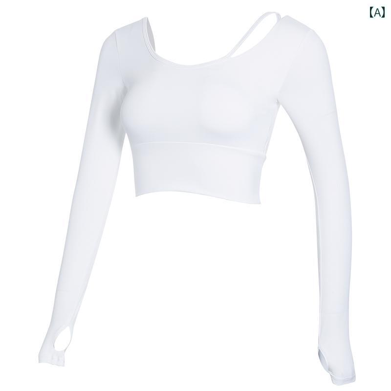 Ladies Wear - ヨガ レディース 秋冬 ランニング スポーツ 長袖 ピラティス トレーニング フィットネスウェア レディース Tシャツ トップス