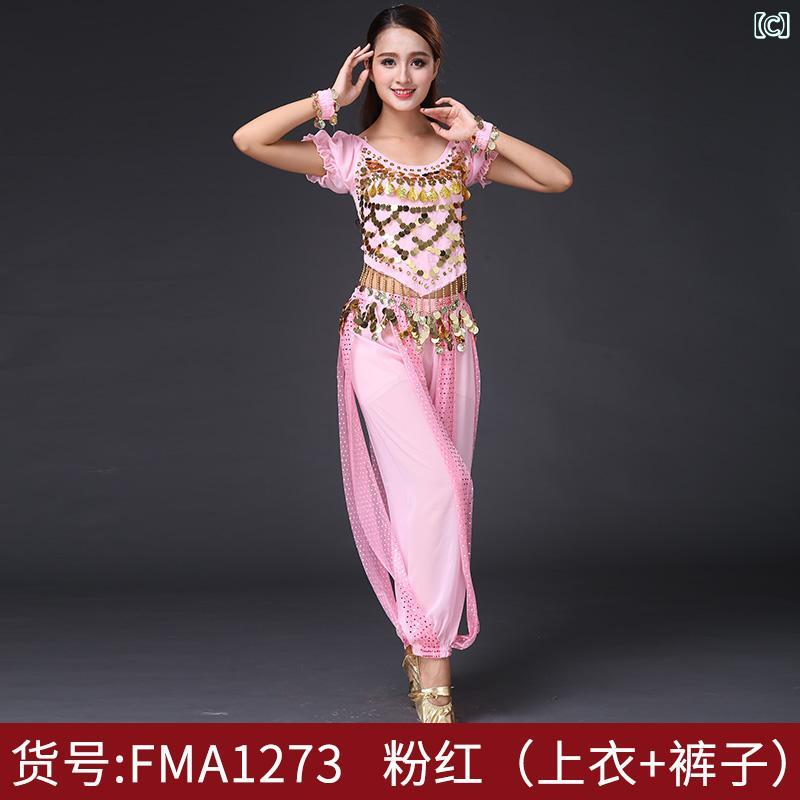 レディース ファッション ベリーダンス パフォーマンス コスチューム 秋冬 インデ...